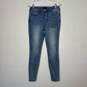 True Religion Halle High Rise Skinny Jeans Red Stitch Size 29 (Size M or 8)